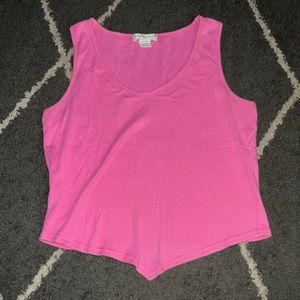 Paradox Girls Hot Pink Tank Top Size Small